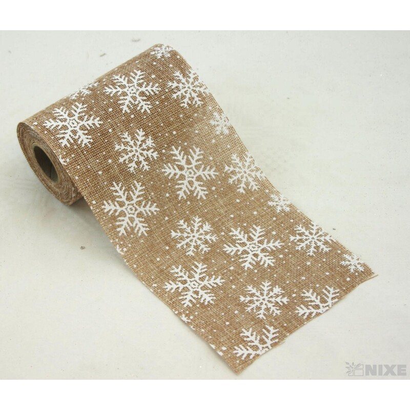 STUHA JUTA VLOČKA 120mmx5m*ŠEDÁ SV.+BÍLÁ