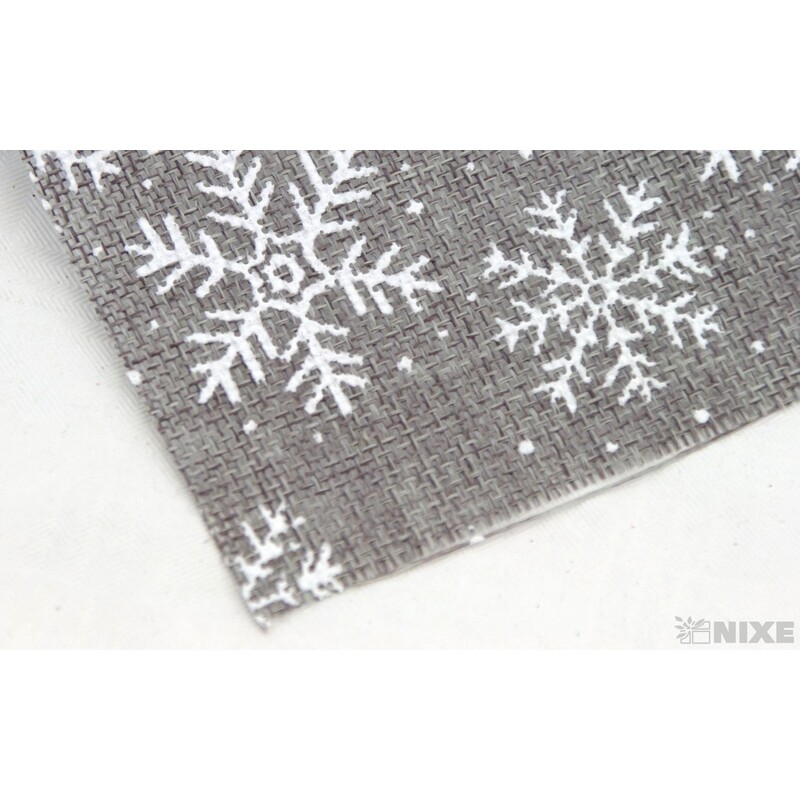 STUHA JUTA VLOČKA 120mmx5m*ŠEDÁ SV.+BÍLÁ