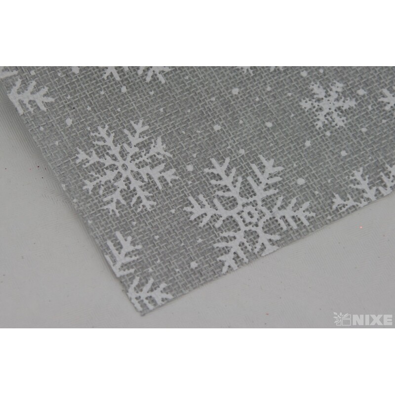 STUHA JUTA VLOČKA 120mmx5m*ŠEDÁ SV.+BÍLÁ