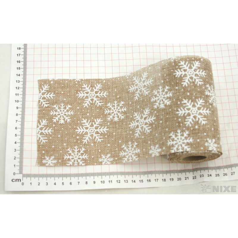 STUHA JUTA VLOČKA 120mmx5m*ŠEDÁ SV.+BÍLÁ