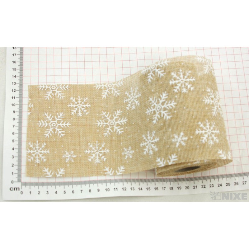 STUHA JUTA VLOČKA 120mmx5m*ŠEDÁ SV.+BÍLÁ