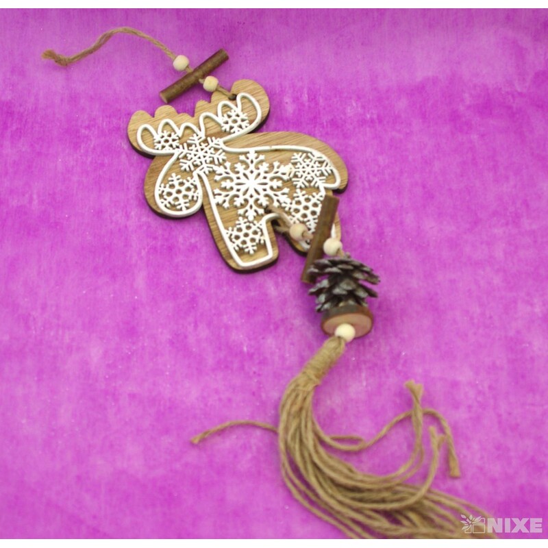 ZÁVĚS D SOB 14cm*PŘÍRODNÍ