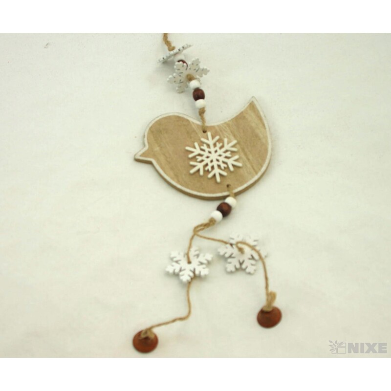 ZÁVĚS DŘEVO MIX 14cm*