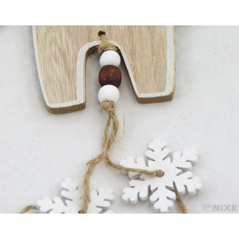 ZÁVĚS DŘEVO MIX 14cm*