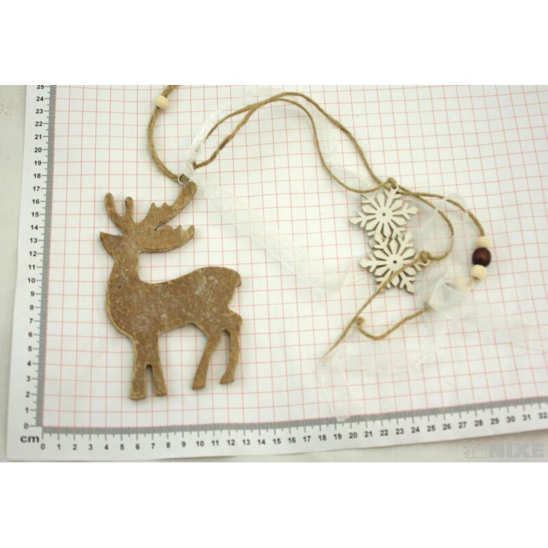 ZÁVĚS DŘEVO MIX 12cm*