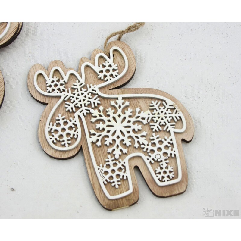 ZÁVĚS SOB D 14cm 3ks*PŘÍRODNÍ