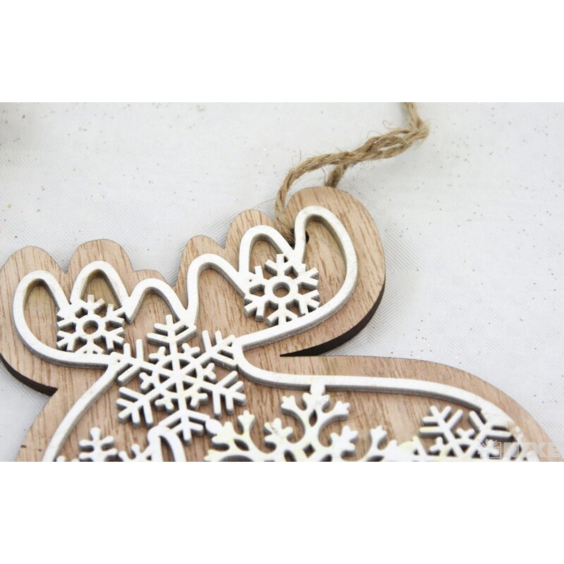 ZÁVĚS SOB D 14cm 3ks*PŘÍRODNÍ