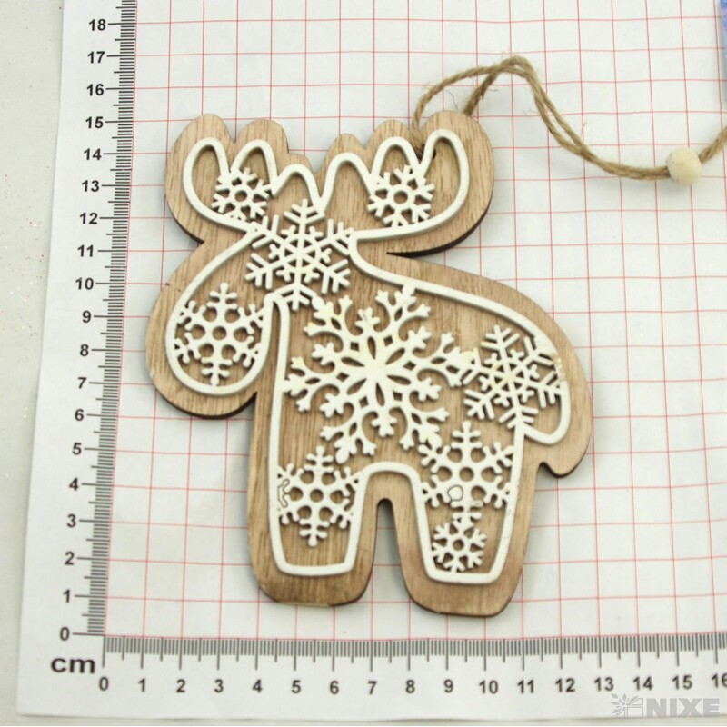 ZÁVĚS SOB D 14cm 3ks*PŘÍRODNÍ