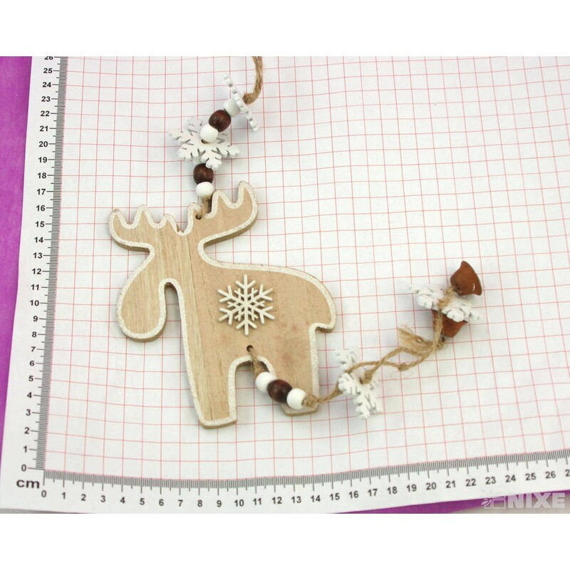 ZÁVĚS D SOB 13x12cm*PŘÍRODNÍ