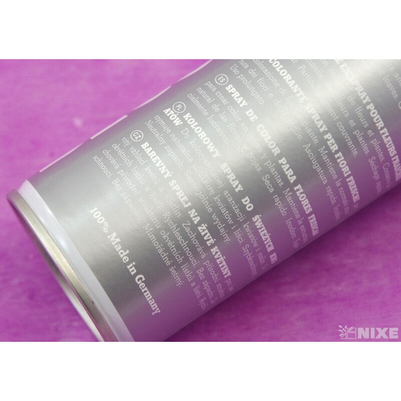 SPRAY FLOWER DECOR 400ml*STŘÍBRNÁ