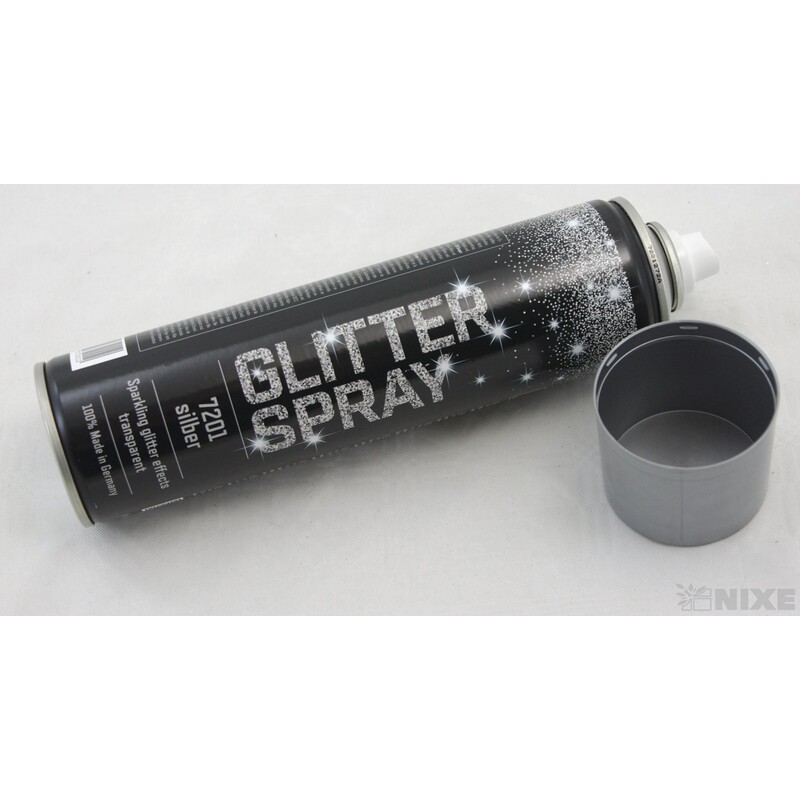 SPRAY GLITTER 400ml*STŘÍBRNÁ