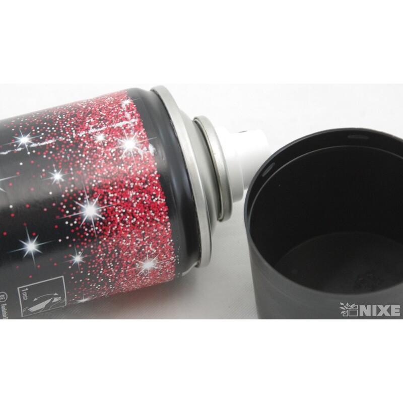 SPRAY GLITTER 400ml*ČERVENÁ