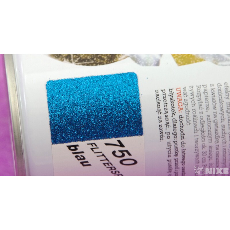 SPRAY GLITTER 400ml*MODRÁ