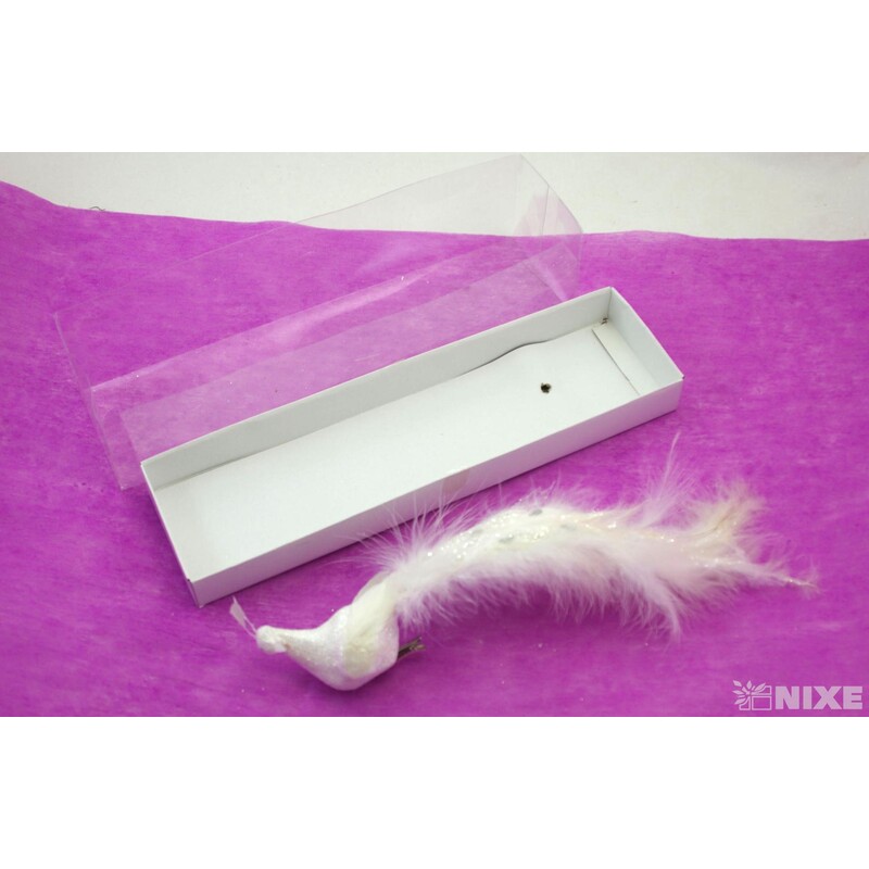 PÁV KLIPS 22cm*STŘÍBRNÁ