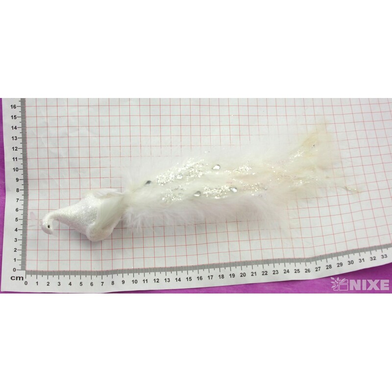 PÁV KLIPS 22cm*STŘÍBRNÁ