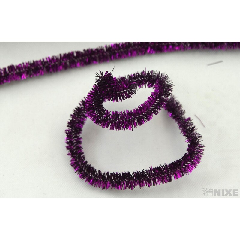 DRÁTEK ŽIN. MET 8mmx31cm 100ks*FIALOVÁ