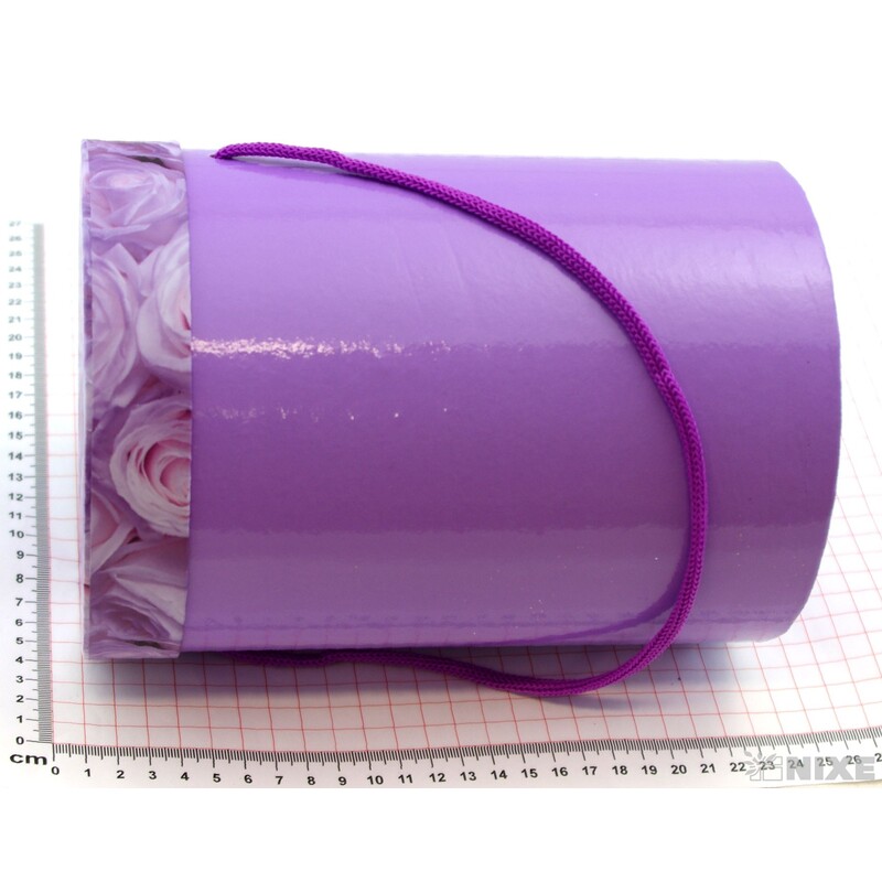 KVĚTINOVÝ BOX pr. 17x23cm 15x21 14x18*FIALOVÁ