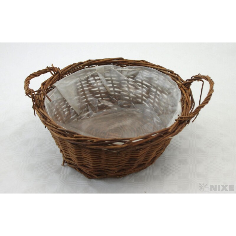 MISKA KRUH 22x8cm*HNĚDÁ