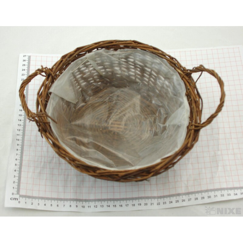 MISKA KRUH 22x8cm*HNĚDÁ