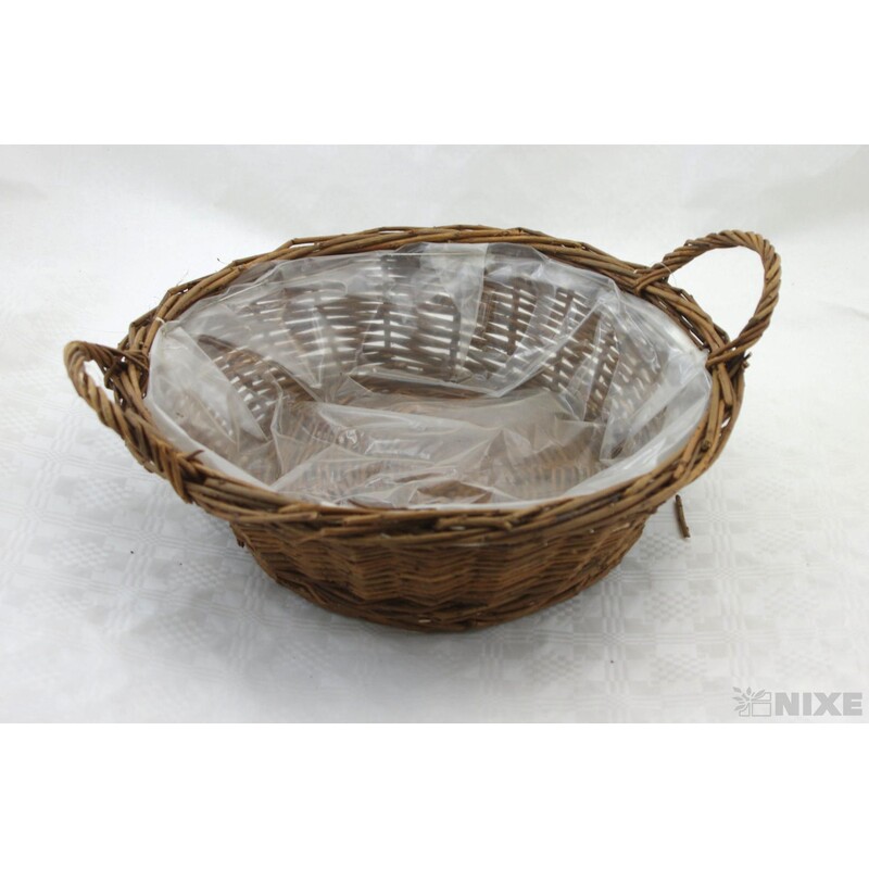 MISKA KRUH 33x10cm*HNĚDÁ