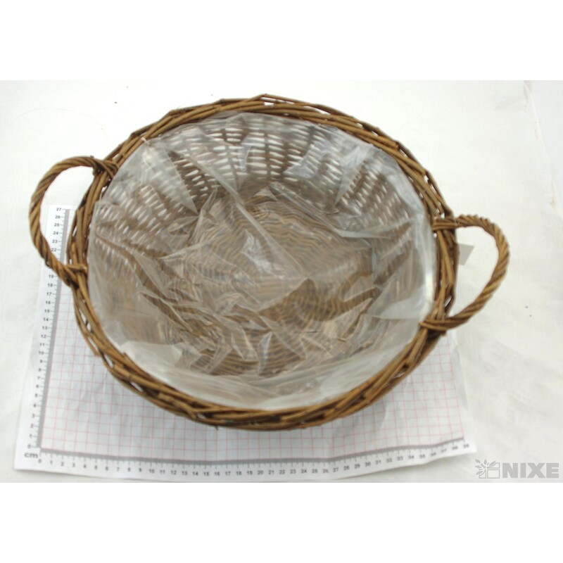 MISKA KRUH 33x10cm*HNĚDÁ