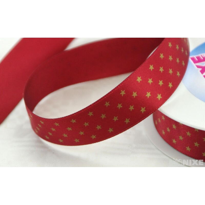 STUHA HVĚZDIČKY N 25mmx25m*BORDOVÁ 646 V+