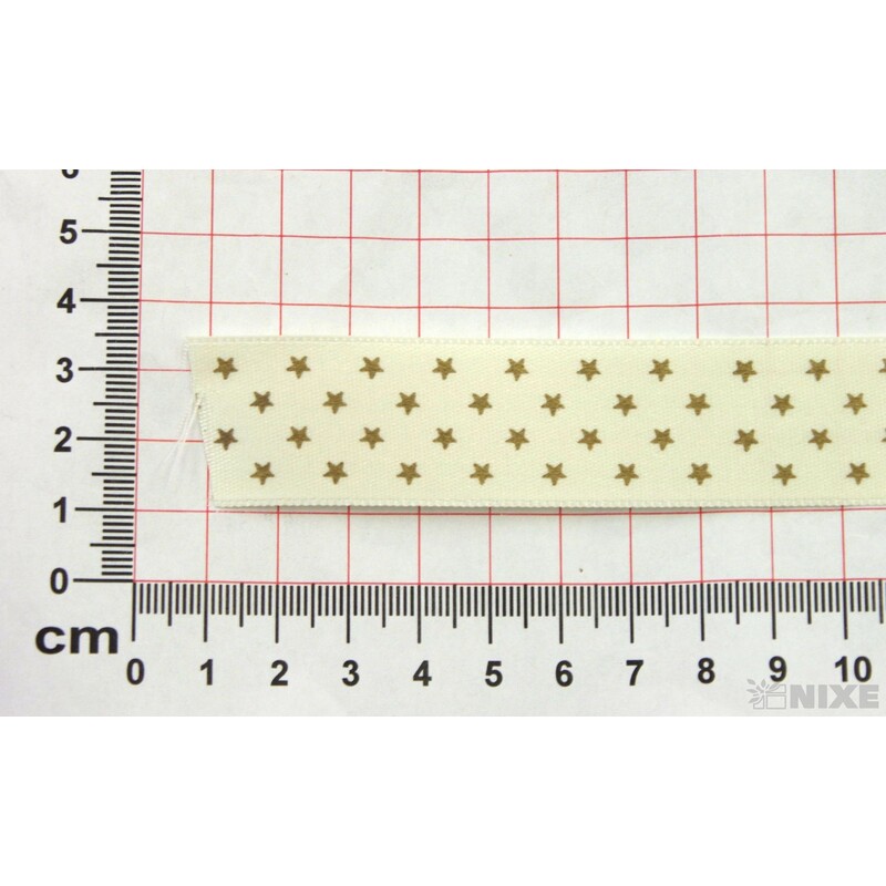 STUHA HVĚZDIČKY N 25mmx25m*KRÉMOVÁ 242 V+