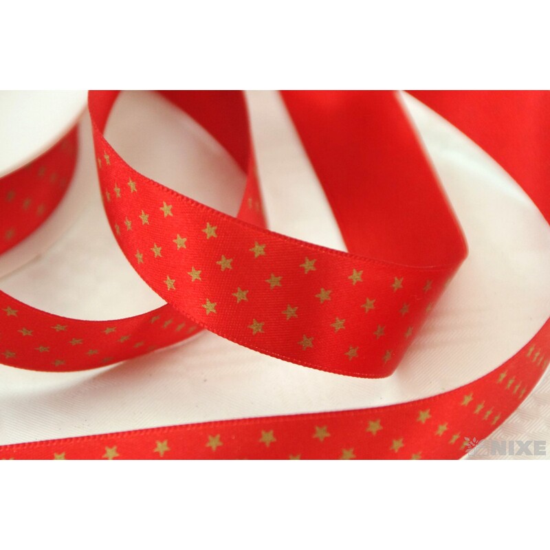 STUHA HVĚZDIČKY N 25mmx25m*ČERVENÁ 620 V+