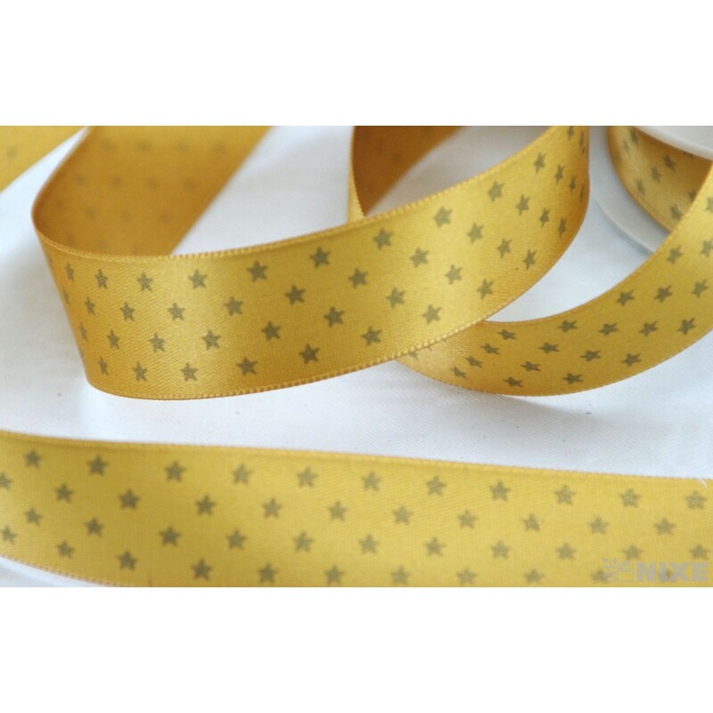 STUHA HVĚZDIČKY N 25mmx25m*ZLATÁ 742 V+