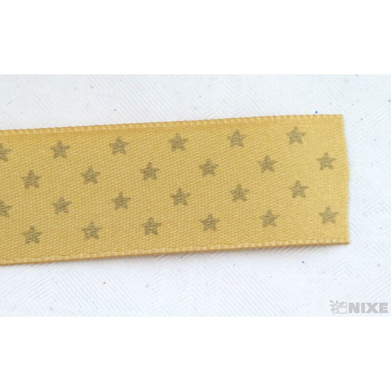 STUHA HVĚZDIČKY N 25mmx25m*ZLATÁ 742 V+