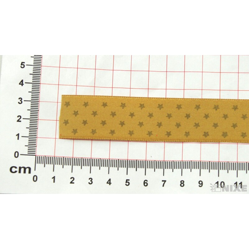 STUHA HVĚZDIČKY N 25mmx25m*ZLATÁ 742 V+