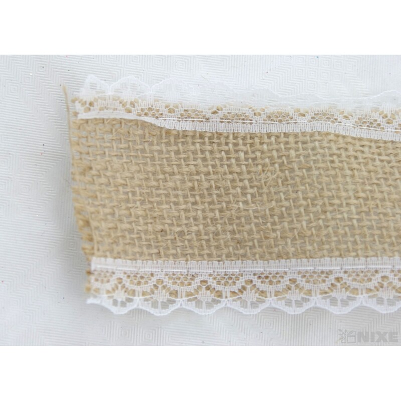 STUHA JUTA KRAJKA 50mmx5m*PŘÍRODNÍ