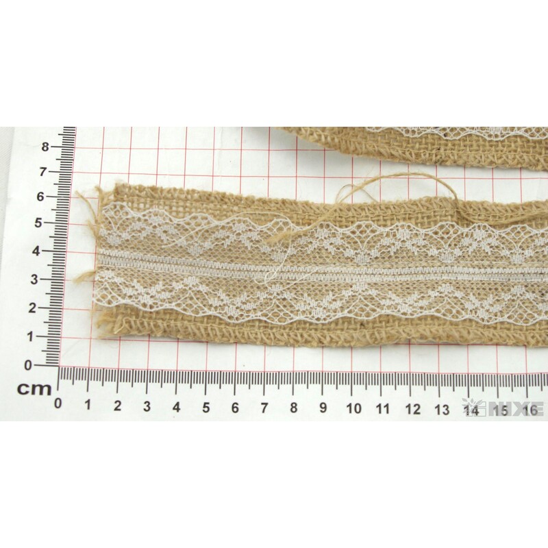 STUHA JUTA KRAJKA 50mmx5m*PŘÍRODNÍ