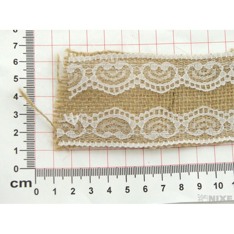 STUHA JUTA KRAJKA 50mmx5m*PŘÍRODNÍ