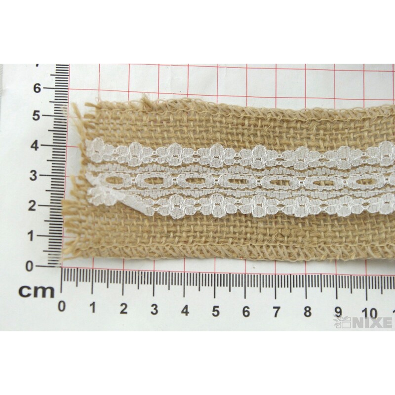 STUHA JUTA KRAJKA 50mmx5m*PŘÍRODNÍ