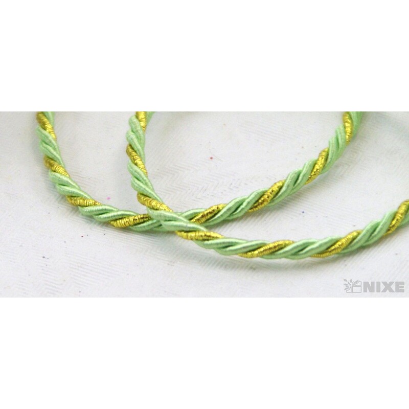 PROVÁZEK 3mmx10m*ZELENÁ+ZLATÁ