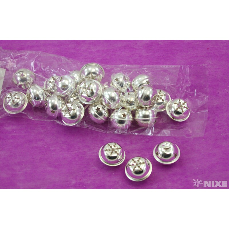 ROLNIČKY 3cm 20ks* STŘÍBRNÁ