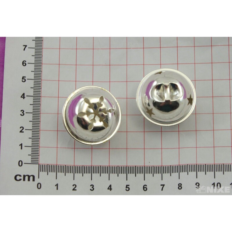 ROLNIČKY 3cm 20ks* STŘÍBRNÁ