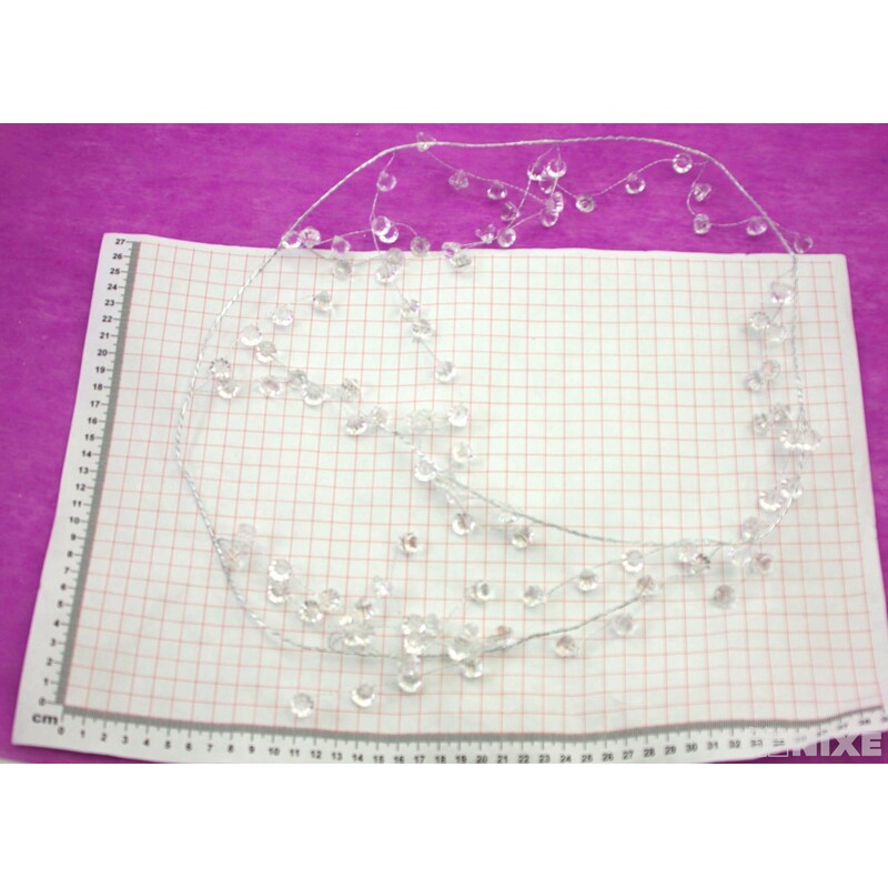 KORÁLKY NA DRÁTKU 125cm*