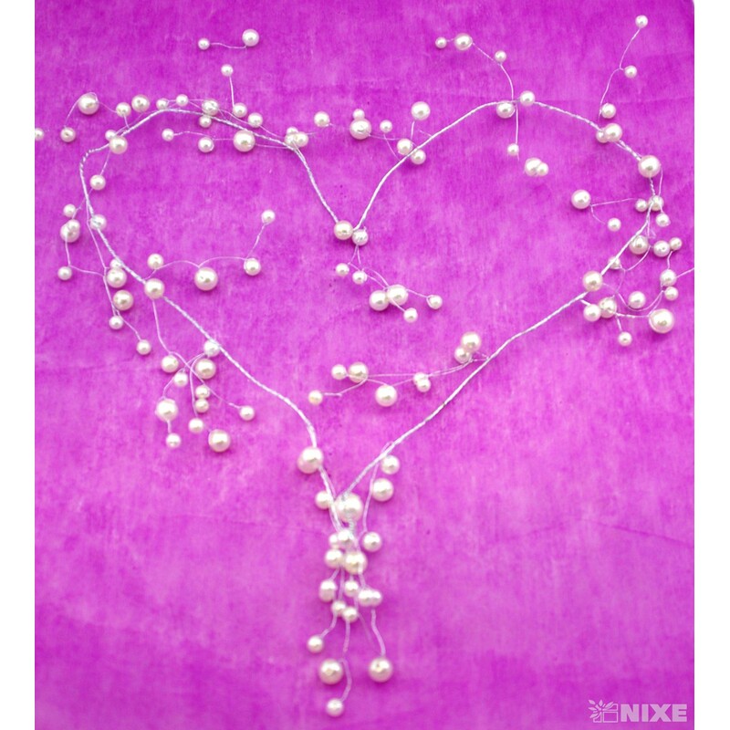 KORÁLKY NA DRÁTKU 115cm*