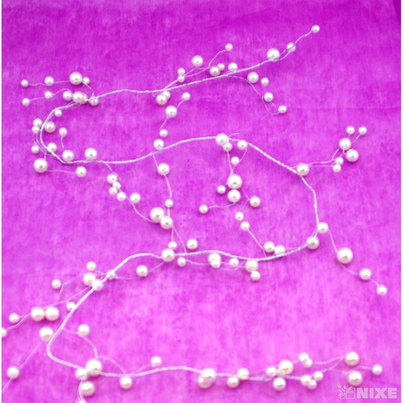 KORÁLKY NA DRÁTKU 115cm*