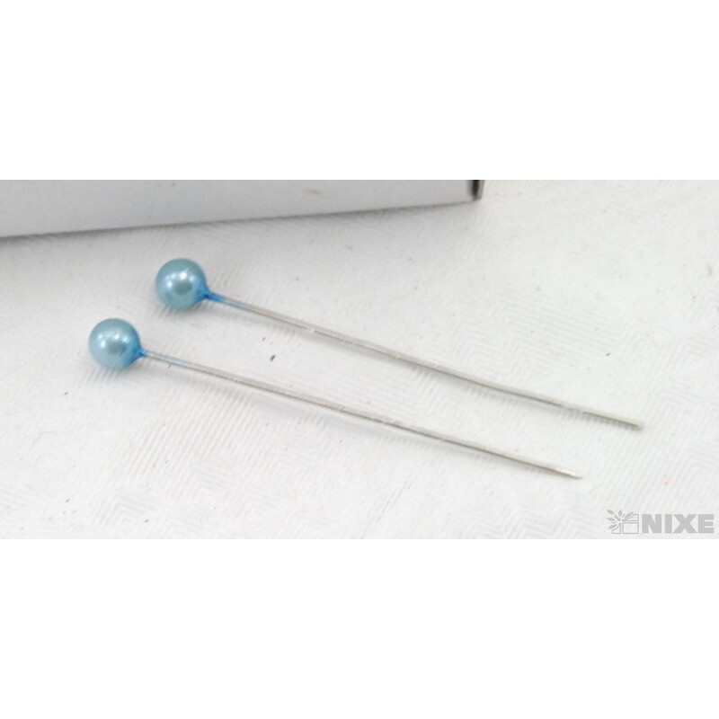 ŠPENDLÍK PL 5mmx5cm 144ks*MODRÁ SV.