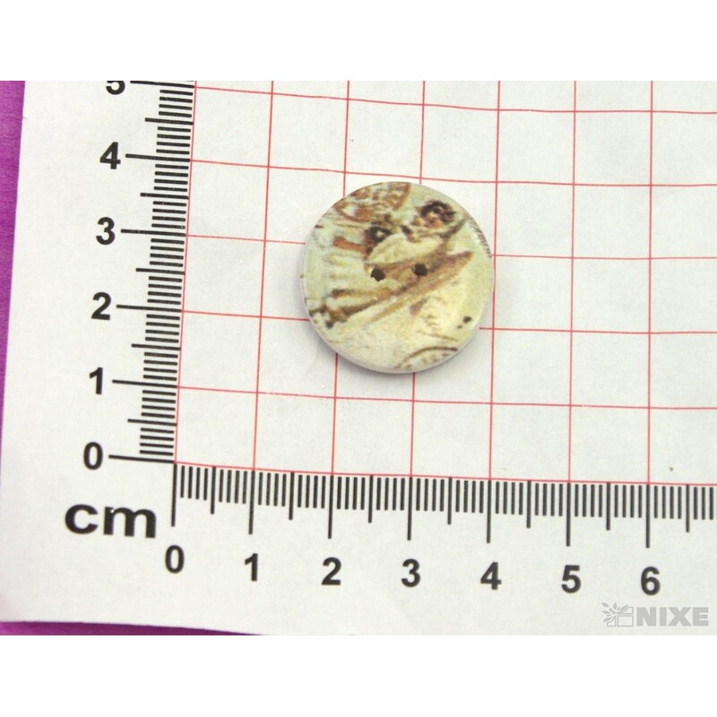 KNOFLÍK NALEP ANDĚL 2,5cm 12ks*