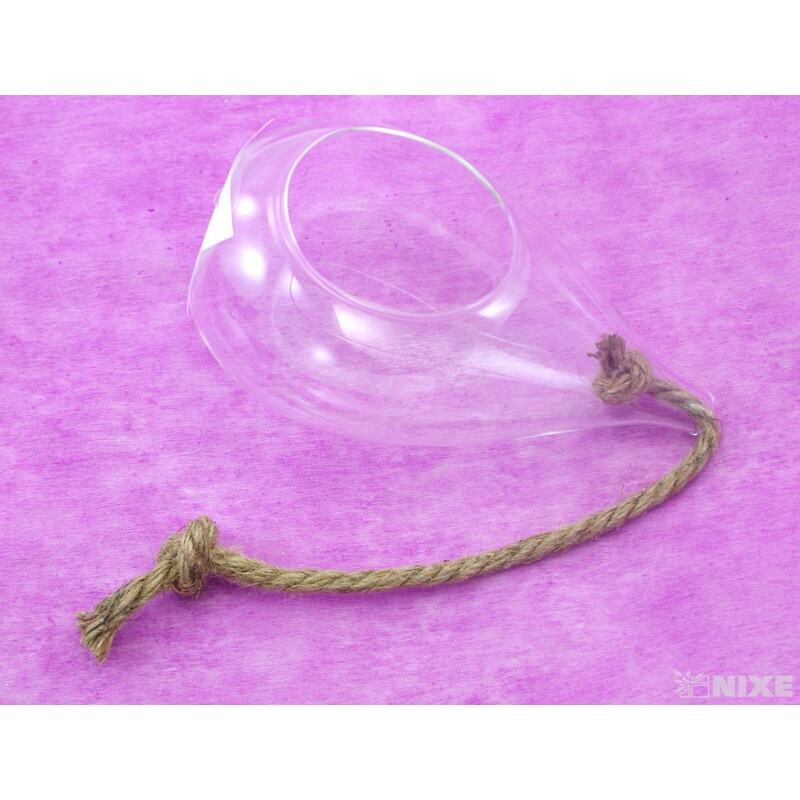 ZÁVĚS SKLO KAPKA 18cm* 