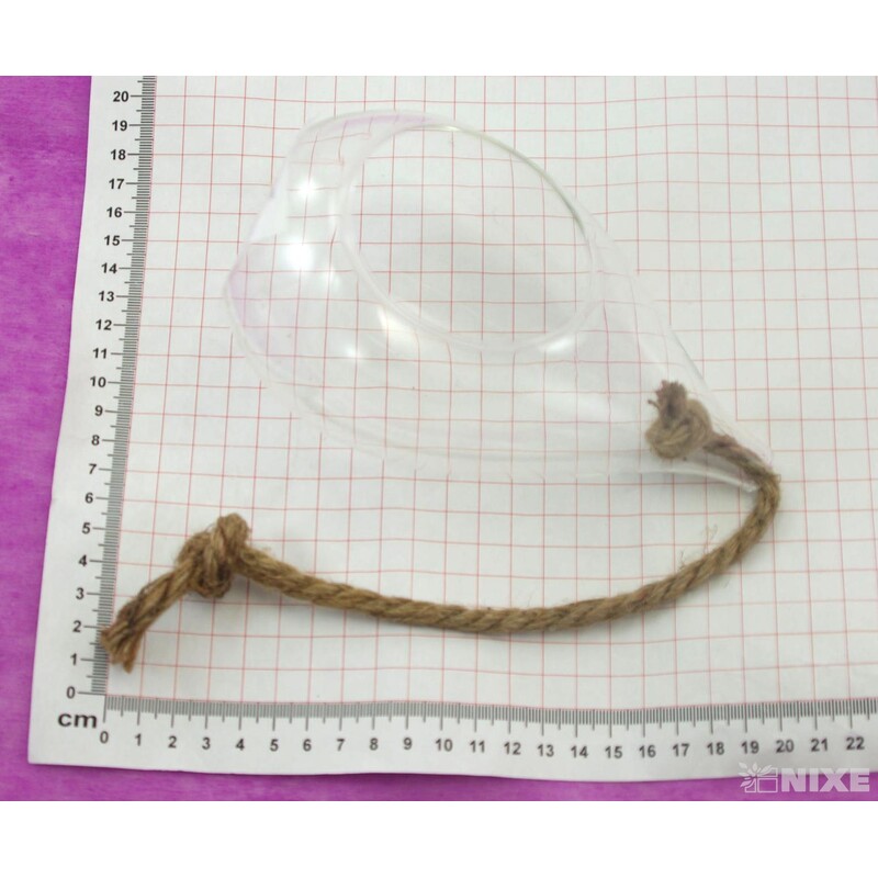 ZÁVĚS SKLO KAPKA 18cm* 