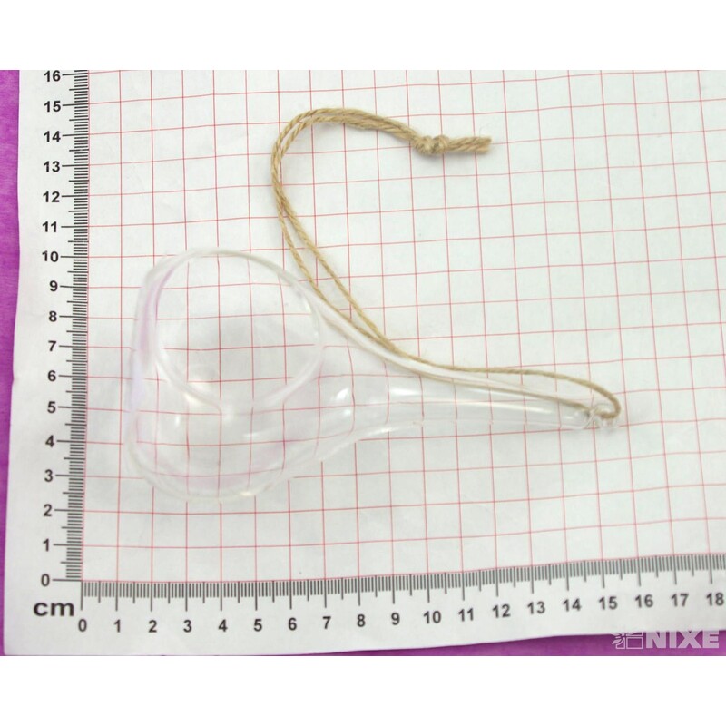 ZÁVĚS SKLO KAPKA 14cm* 