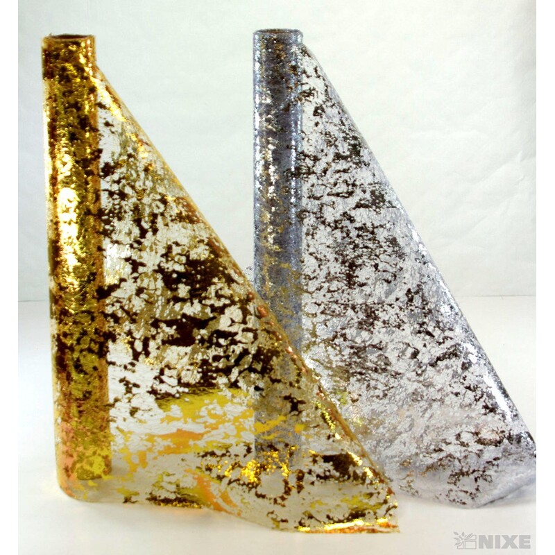 SPIDER ORGANZA METAL 48cmx4,5m*MIX BAREV