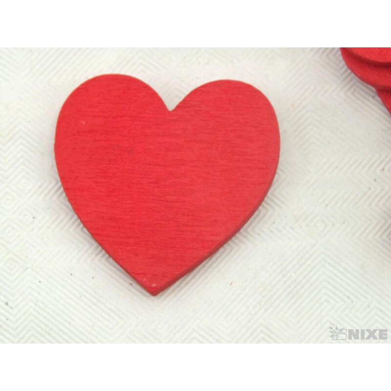 SRDCE D 20ks*ČERVENÁ