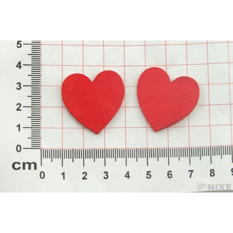 SRDCE D 20ks*ČERVENÁ