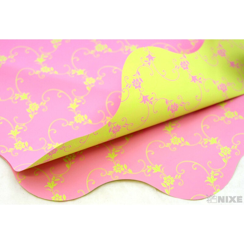 RONDO 50cm S H05P1*RŮŽOVÁ+ZELENÁ V+